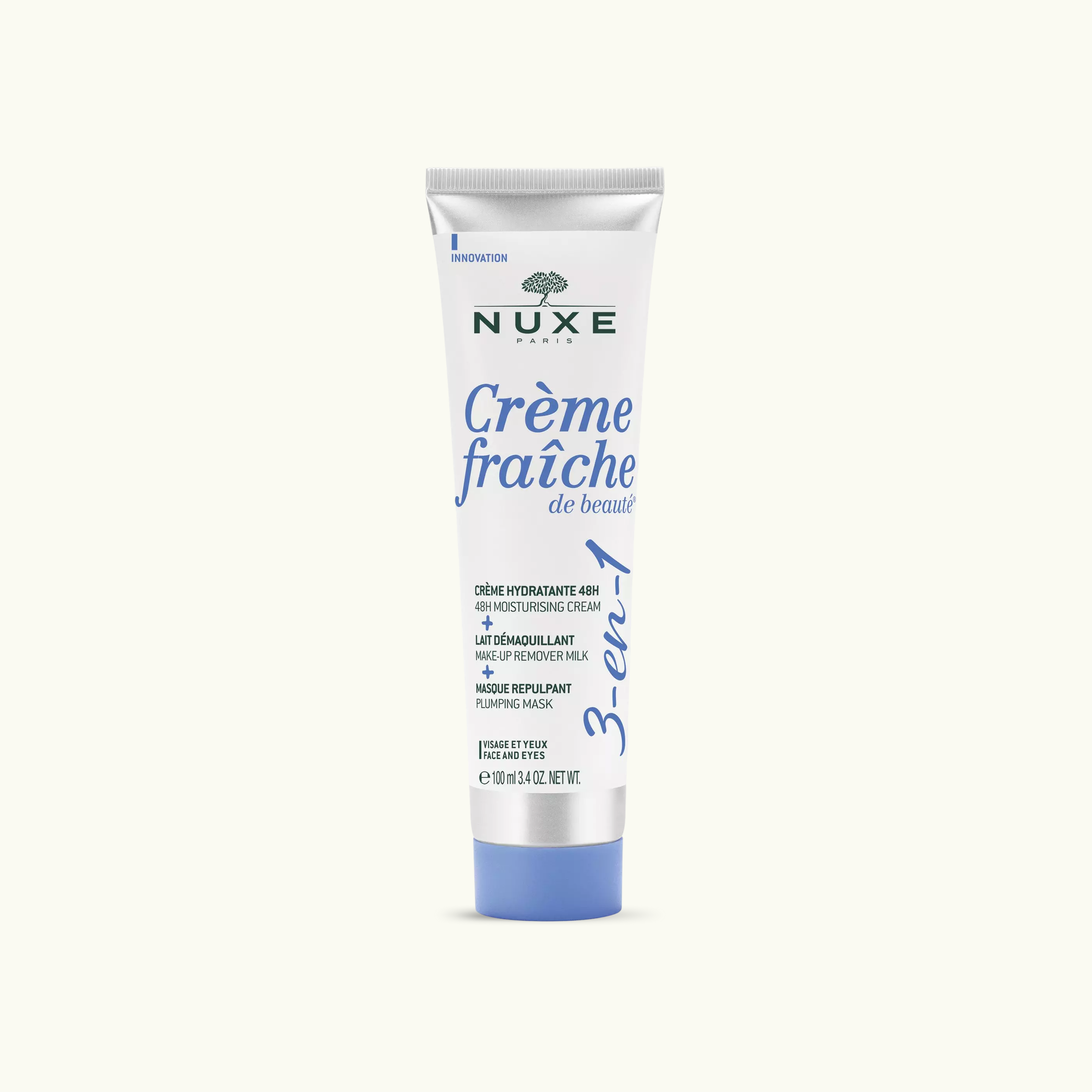 Nuxe Crème Fraîche® de Beauté 3-in-1 48H Moisturising Cream, Make