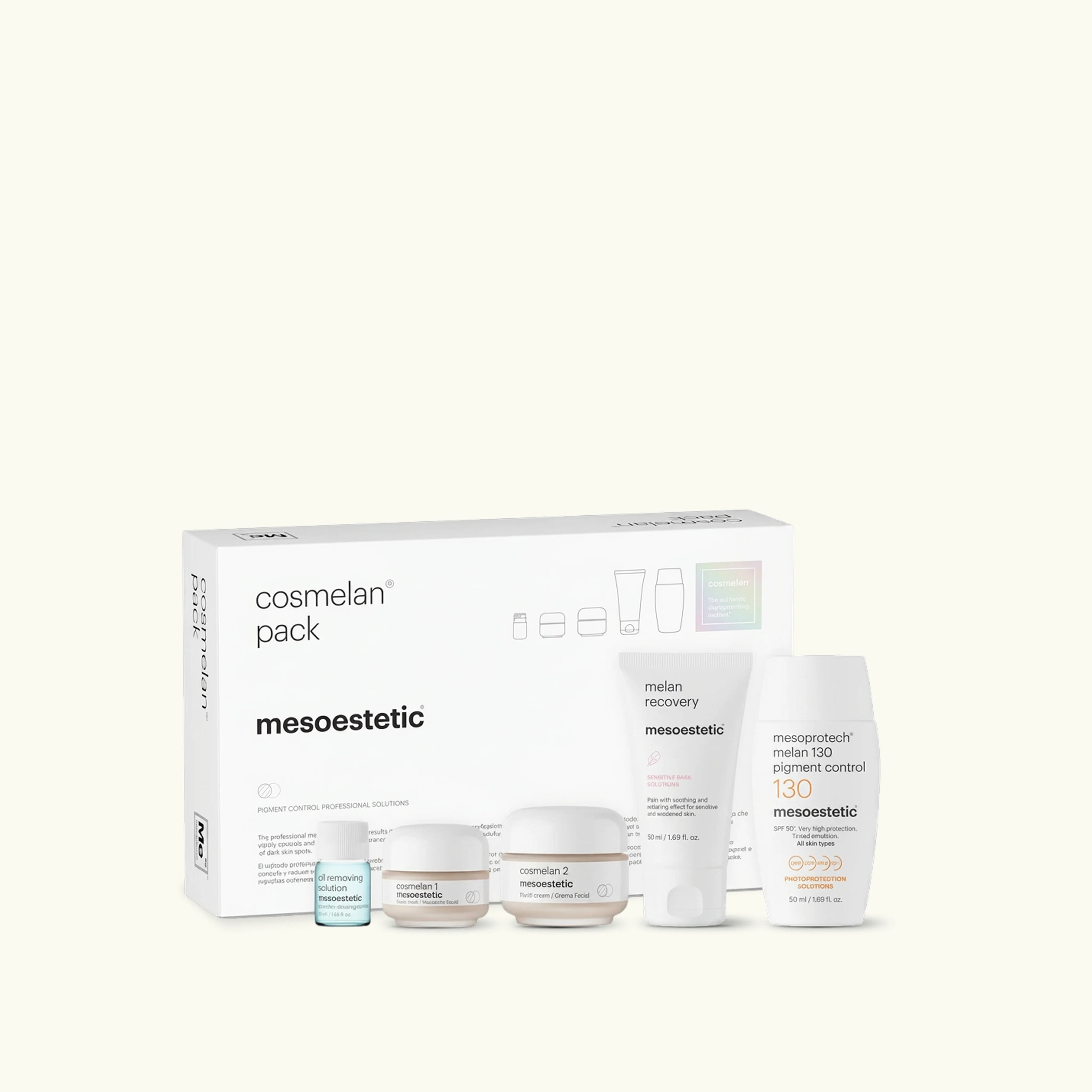 Cosmelan Pack + Melan Recovery + Melan 130+